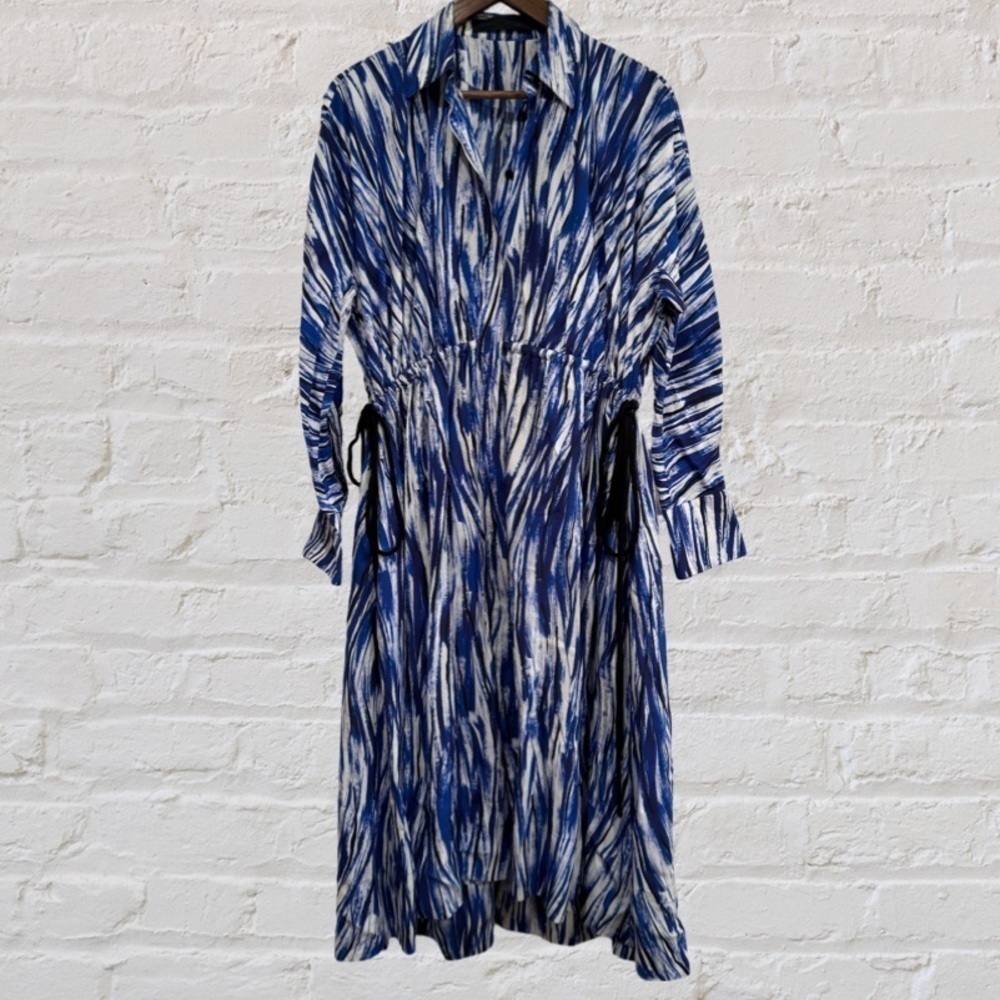 Proenza Schouler amazing full dress with adjustable tie waist - Picture 2 of 11